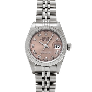 ロレックス デイトジャスト 69174 ピンク レディース 時計 【中古】【wristwatch】