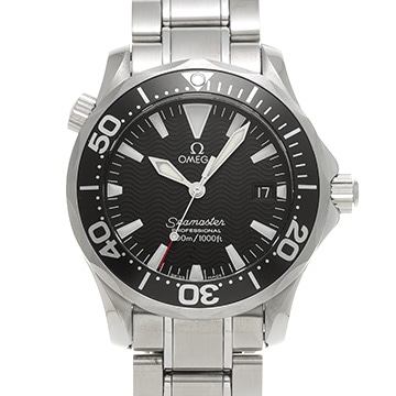 オメガ シーマスター プロフェッショナル 300 2262.50 ブラック メンズ 時計 【中古】【wristwatch】