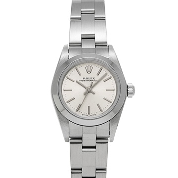 ロレックス オイスターパーペチュアル 76080 シルバー レディース 時計 【中古】【wristwatch】