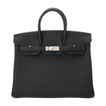 エルメス バーキン 25 ブラック トゴ レディース バッグ 【新品】【bag】