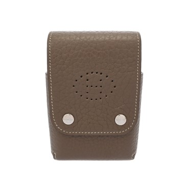 エルメス エテュイ カルトPM エトゥープ トリヨンクレマンス ユニセックス 【中古】【other】