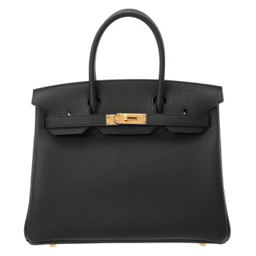 エルメス バーキン 30 ブラック トゴ レディース バッグ 【新品】【bag】