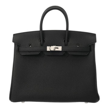 エルメス バーキン 25 ブラック トゴ レディース バッグ 【新品】【bag】
