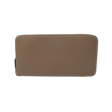 エルメス アザップロング エトゥープ ヴォーエプソン レディース 財布 【中古】【purse】