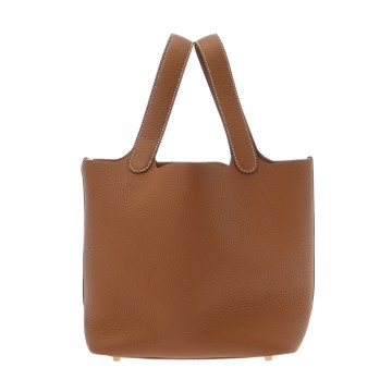 エルメス ピコタン ロックMM ゴールド トリヨンクレマンス レディース バッグ 【未使用】【bag】