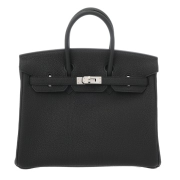 エルメス バーキン 25 ブラック トゴ レディース バッグ 【新品】【bag】