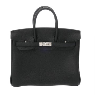 エルメス バーキン 25 ブラック トゴ レディース バッグ 【新品】【bag】