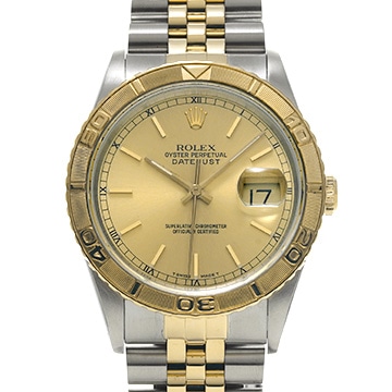 ロレックス デイトジャスト サンダーバード 16263 シャンパン メンズ 時計 【中古】【wristwatch】