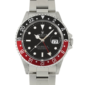 ロレックス GMTマスターII 16710 ブラック メンズ 時計 【中古】【wristwatch】