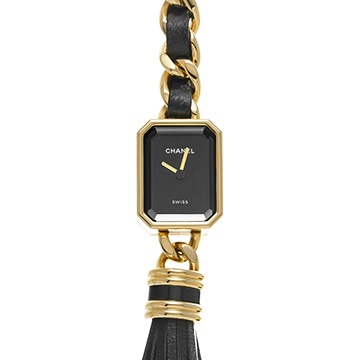 シャネル プルミエール ソートワール ベルト H9860 ブラック レディース 時計 【中古】【wristwatch】