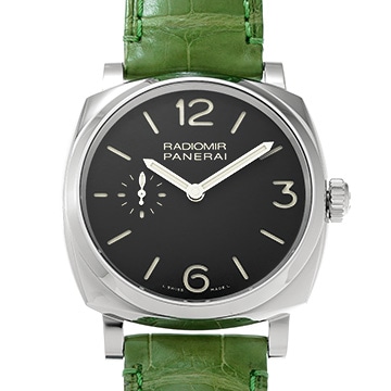 パネライ ラジオミール 1940 3デイズ アッチャイオ PAM00574 ブラック メンズ 時計 【中古】【wristwatch】
