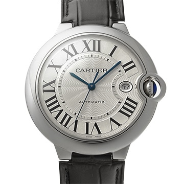 カルティエ バロンブルー W69016Z4 シルバー メンズ 時計 【中古】【wristwatch】