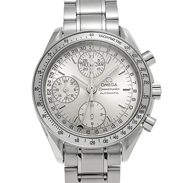 オメガ スピードマスター トリプルカレンダー 3523.30 シルバー メンズ 時計 【中古】【wristwatch】