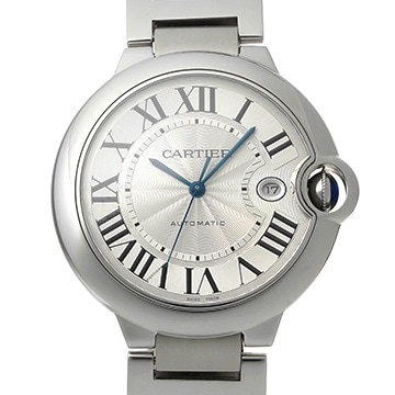 カルティエ バロンブルー W69012Z4 シルバー メンズ 時計 【中古】【wristwatch】