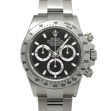 ロレックス コスモグラフ デイトナ 116520 ブラック メンズ 時計 【中古】【wristwatch】