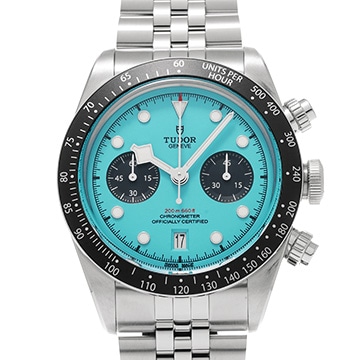 チューダー / チュードル ブラックベイ クロノ 79360N ターコイズ/ブラック メンズ 時計 【中古】【wristwatch】