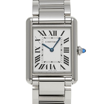 カルティエ タンク マスト LM WSTA0052 シルバー メンズ 時計 【中古】【wristwatch】