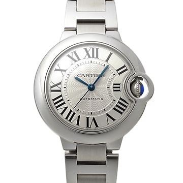 カルティエ バロンブルー ドゥ カルティエ 33mm W6920071 シルバー ユニセックス 時計 【中古】【wristwatch】