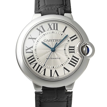 カルティエ バロンブルー ドゥ カルティエ 36mm W69017Z4 シルバー ユニセックス 時計 【中古】【wristwatch】