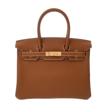 エルメス バーキン 30 ゴールド トゴ レディース バッグ 【新品】【bag】