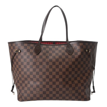 ルイ ヴィトン ダミエ ネヴァーフル GM スリーズ N51106 ダミエキャンバス レディース バッグ 【中古】【bag】