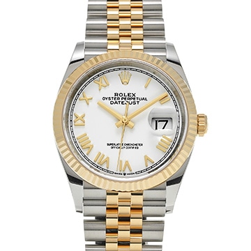 ロレックス デイトジャスト 36 126233 ホワイト メンズ 時計 【新品】【wristwatch】