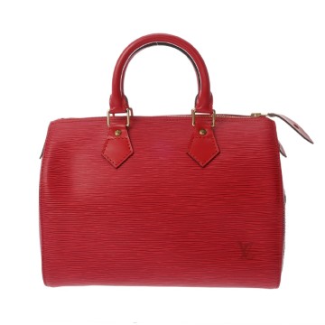 ルイ ヴィトン エピ スピーディ 25 カスティリアンレッド M43017 エピレザー レディース バッグ 【中古】【bag】