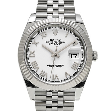 ロレックス デイトジャスト 41 126334 ホワイト メンズ 時計 【新品】【wristwatch】
