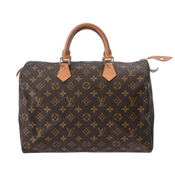 ルイ ヴィトン モノグラム スピーディ 35 ブラウン M41524 モノグラムキャンバス レディース バッグ 【中古】【bag】