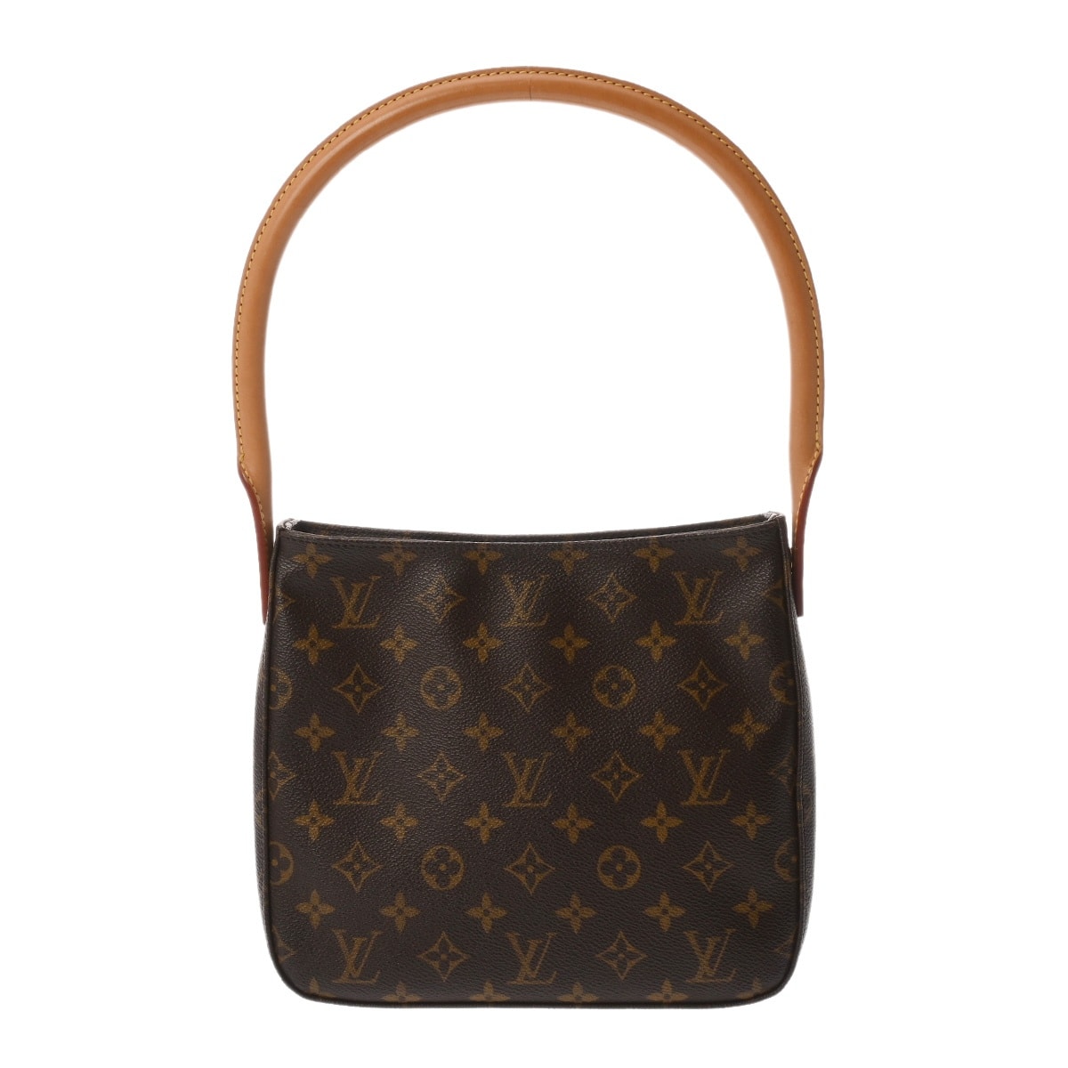 ルイ ヴィトン モノグラム  ルーピング MM ブラウン M51146 モノグラムキャンバス レディース バッグ 【中古】【bag】