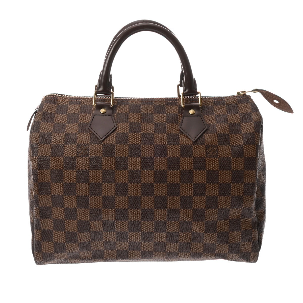 ルイ ヴィトン ダミエ スピーディ 30 エベヌ N41364 ダミエキャンバス レディース バッグ 【中古】【bag】