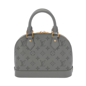 ルイ ヴィトン モノグラムインク アルマ BB 3WAY トリアノングレー M12561 カーフレザー レディース バッグ 【中古】【bag】