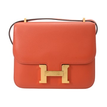 エルメス コンスタンス3 18 サンギーヌ ヴォースイフト レディース バッグ 【中古】【bag】
