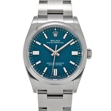 ロレックス オイスターパーペチュアル 36 126000 メッドブルー メンズ 時計 【新品】【wristwatch】