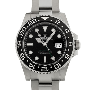 ロレックス GMTマスターII 116710LN ブラック メンズ 時計 【中古】【wristwatch】
