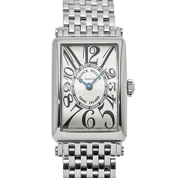 フランクミュラー ロングアイランド 902QZ シルバー レディース 時計 【中古】【wristwatch】