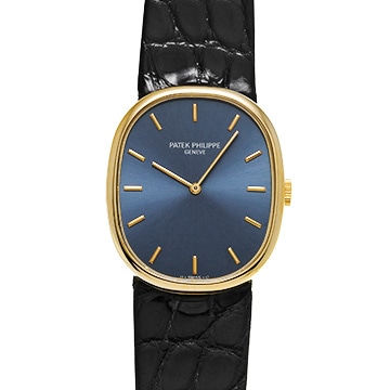 パテック フィリップ ゴールデン エリプス 3848J-001 ブルー メンズ 時計 【中古】【wristwatch】