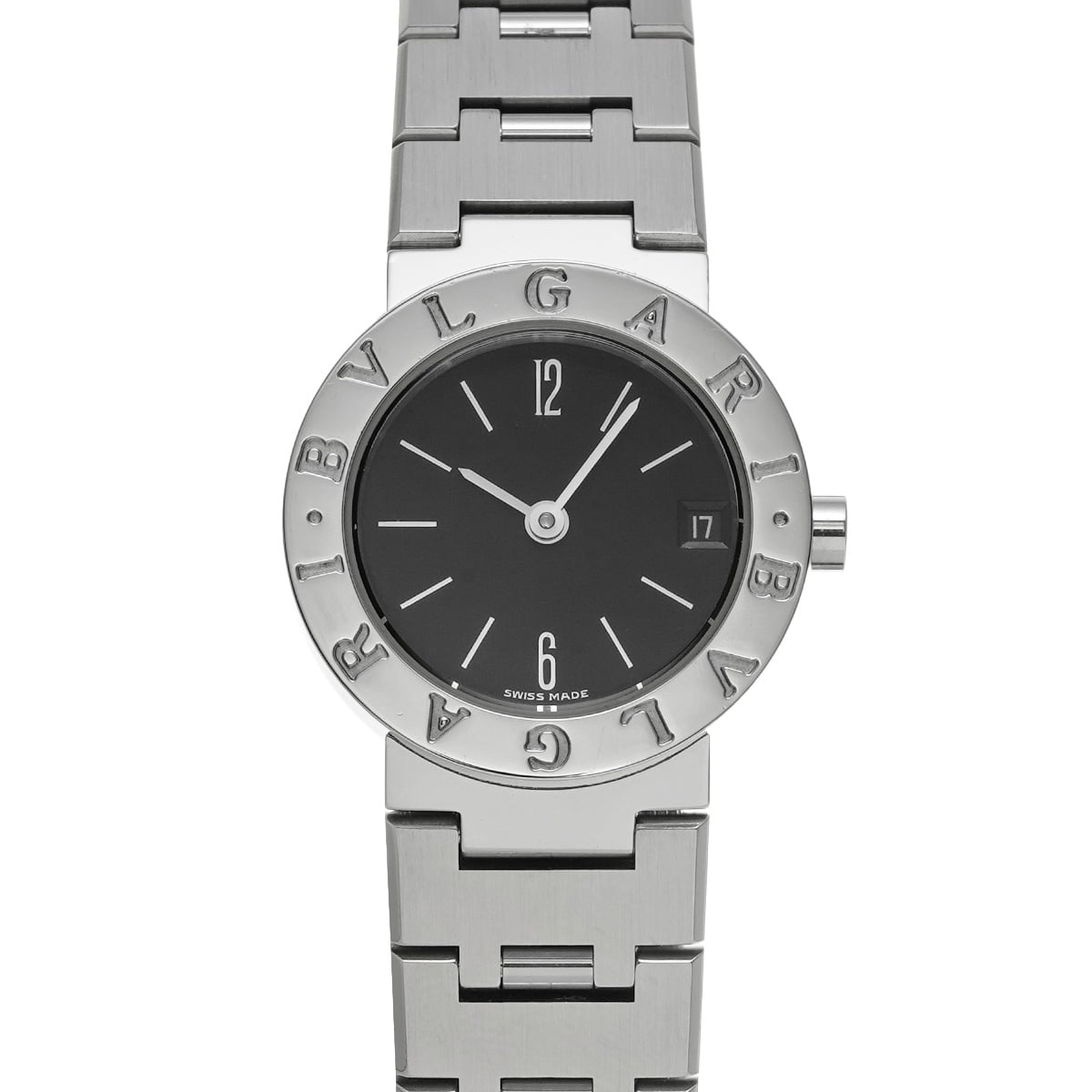 ブルガリ ブルガリブルガリ BB23SS ブラック レディース 時計 【中古】【wristwatch】