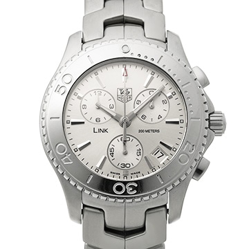 タグ ホイヤー リンク クロノグラフ CJ1111.BA0576 シルバー メンズ 時計 【中古】【wristwatch】