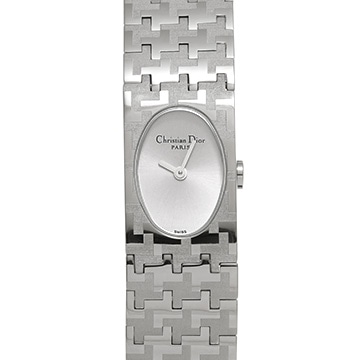 ディオール ミスディオール D70-100 シルバー レディース 時計 【中古】【wristwatch】