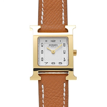 エルメス Hウォッチ HH1.201 ホワイト レディース 時計 【中古】【wristwatch】