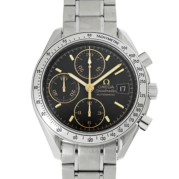 オメガ スピードマスター デイト 日本限定 3513.54 ブラック メンズ 時計 【中古】【wristwatch】