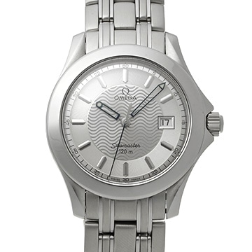 オメガ シーマスター 120 クォーツ 2511.31 シルバー メンズ 時計 【中古】【wristwatch】