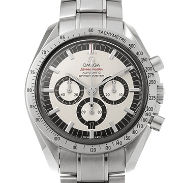 オメガ スピードマスター レジェンド ミハエル・シューマッハ 2005 3506.31 ホワイト/シルバー メンズ 時計 【中古】【wristwatch】