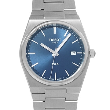 ティソ PRX T137.410.11.041.00 ブルー メンズ 時計 【中古】【wristwatch】