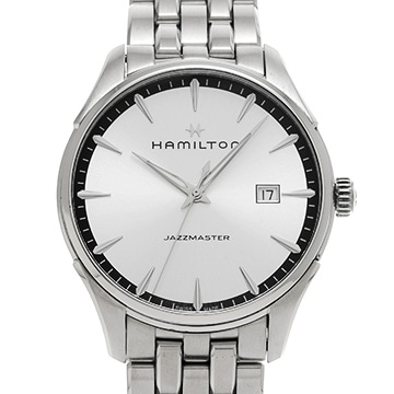 ハミルトン ジャズマスター ジェント クォーツ H32451151 シルバー メンズ 時計 【中古】【wristwatch】