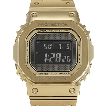 カシオ G-SHOCK GMW-B500シリーズ GMW-B5000GD-9JF ブラック メンズ 時計 【中古】【wristwatch】