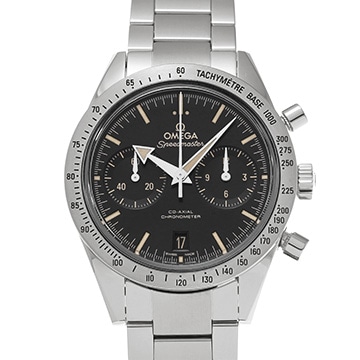 オメガ スピードマスター '57 コーアクシャル 331.10.42.51.01.002 ブラック メンズ 時計 【中古】【wristwatch】