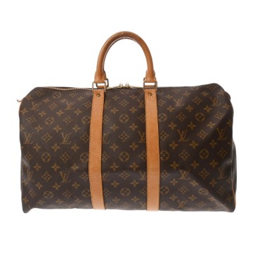 ルイ ヴィトン モノグラム キーポル 45 ブラウン M41428 モノグラムキャンバス ユニセックス バッグ 【中古】【bag】