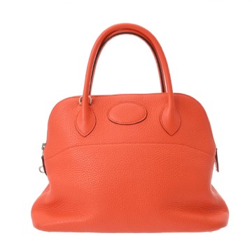 エルメス ボリード 31 オレンジポピー トリヨンクレマンス レディース バッグ 【中古】【bag】